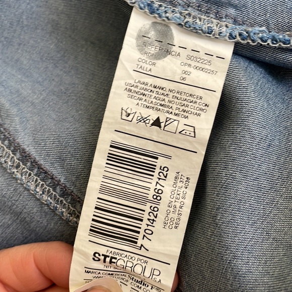 Studio F Maxi Jean skirt - Picture 7 of 9